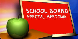 GPS Special Board of Education Meeting 