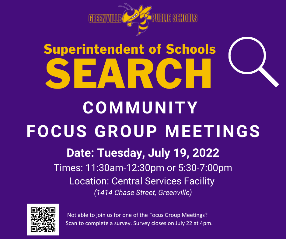 Superintendent of Schools Search - Community Focus Group Meetings