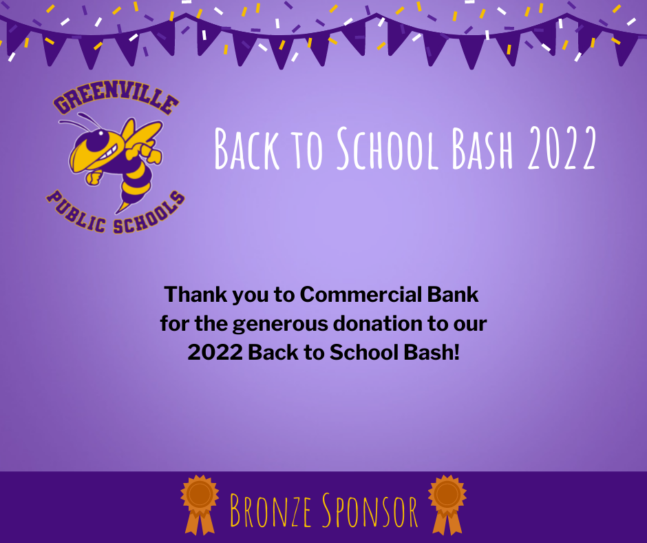 Back to School Bash Thank You