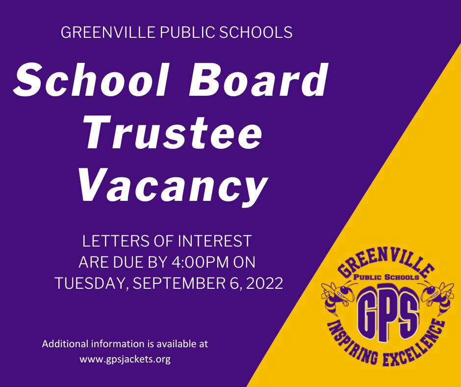 GPS School Board Trustee Vacancy