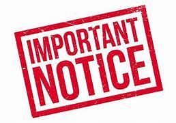 Important Notice