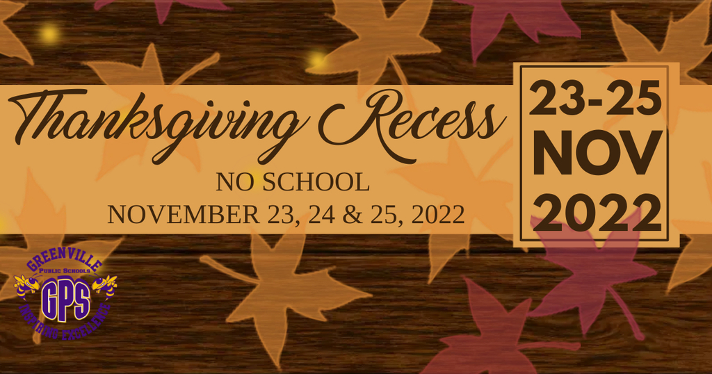 Thanksgiving Recess