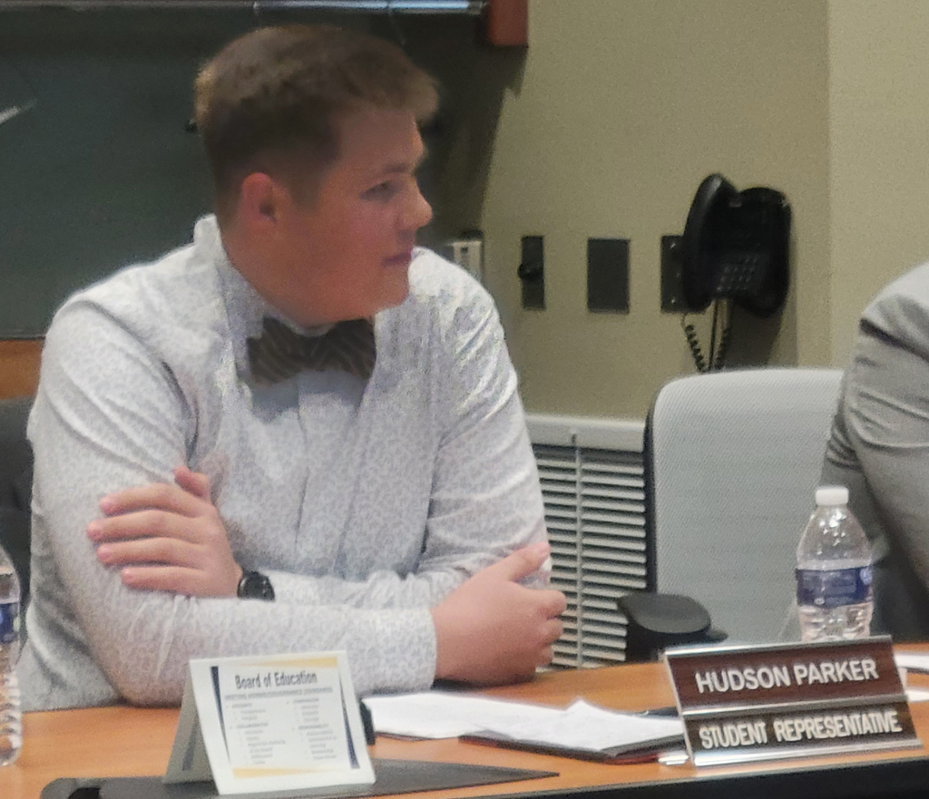 2022 Student Representative - Hudson Parker