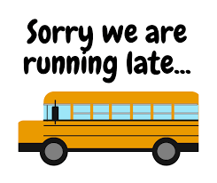 Buses Running Late