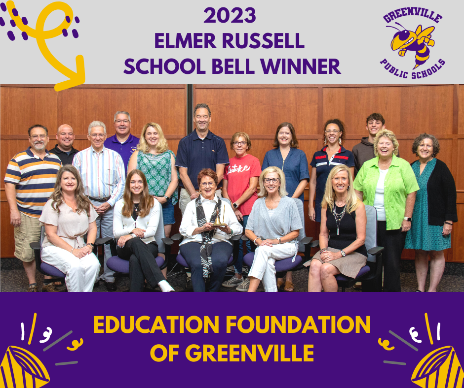 2023 Elmer Russell School Bell Winner - Education Foundation of Greenville